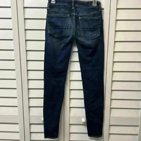 American Eagle Super Low Jegging - Size 2 Long - Picture 3 of 4